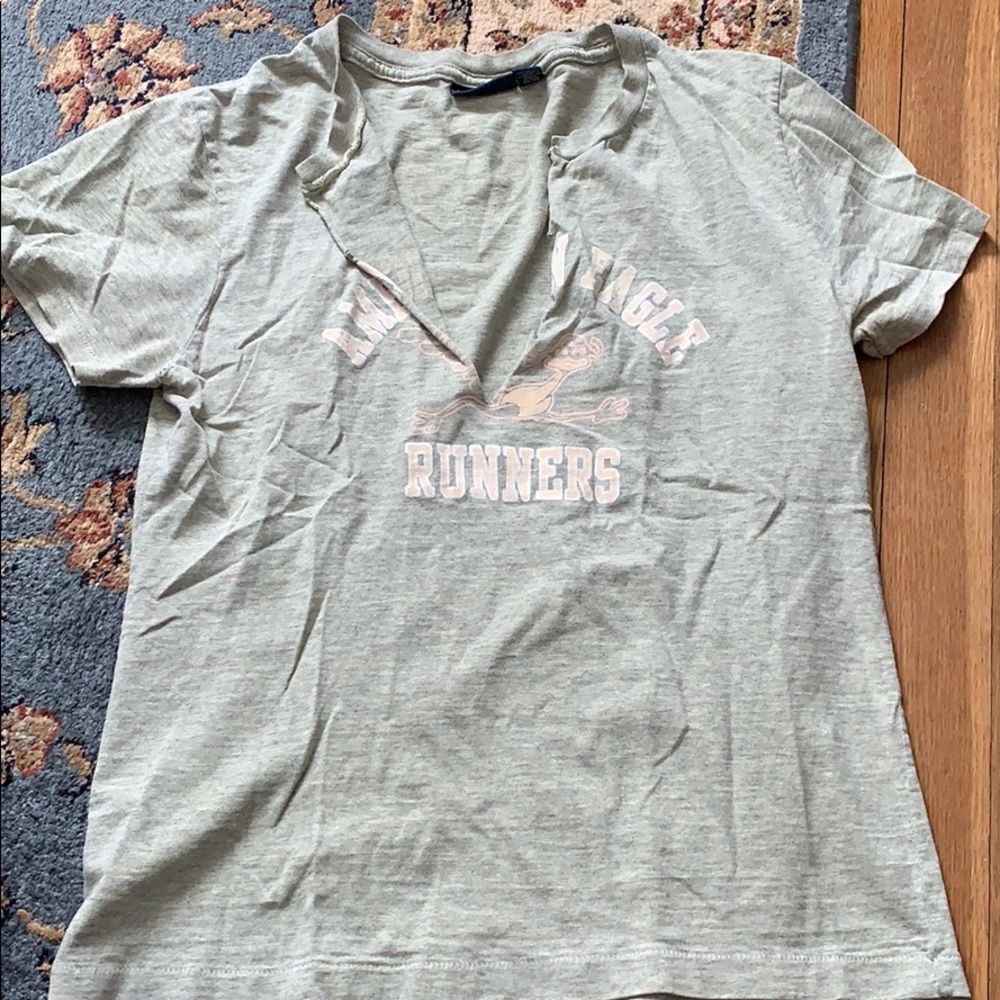 american eagle short sleeved shirt